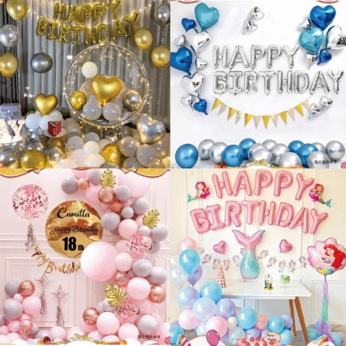 Ảnh sản phẩm Set trang trí sinh nhật Happy Birthday II 1
