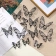 Set 20-36 bươm bướm giả trang trí 3D dạng classic ảnh 55