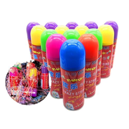 Ảnh sản phẩm Bình xịt dây sợi màu Crazy String Happy 1