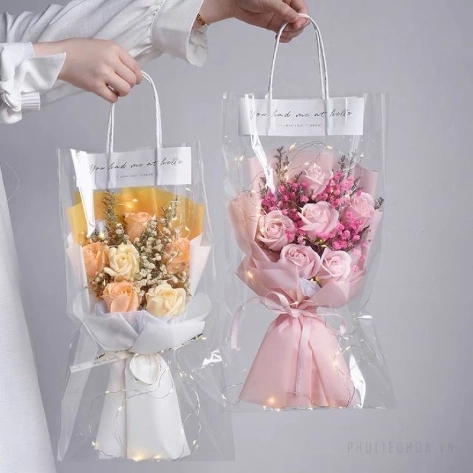 Túi kính quai giấy đựng hoa trong suốt set 10 chiếc
ảnh 14