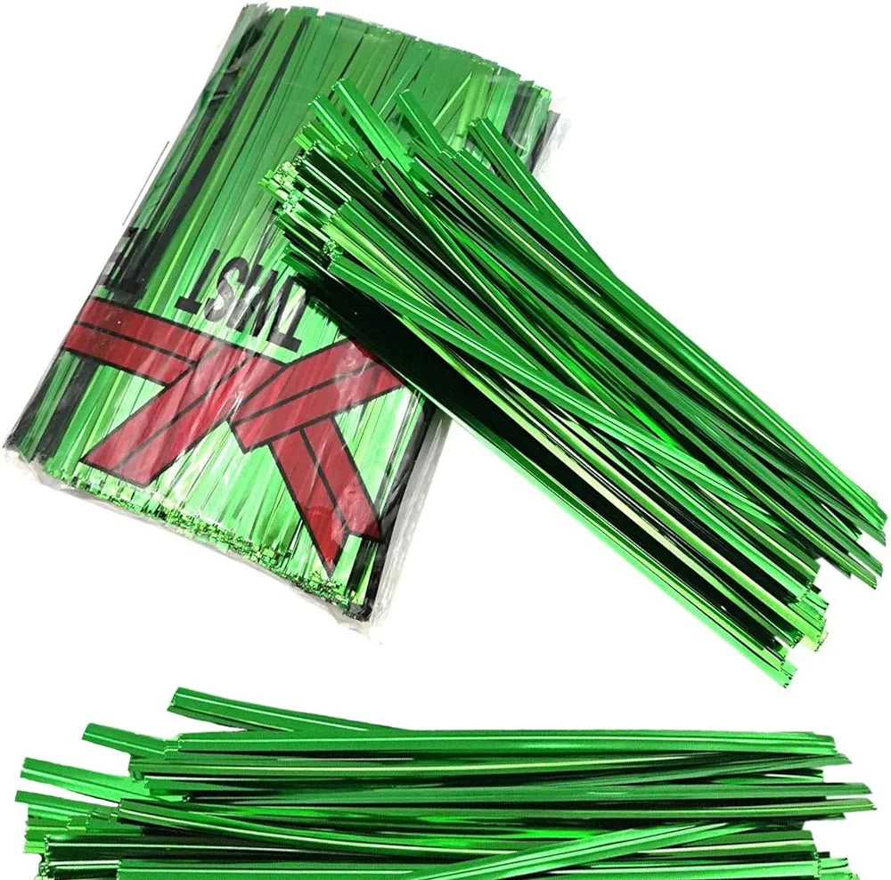 Dây kẽm kim tuyến 4mm Twist Tie bó 800 sợi ảnh 4