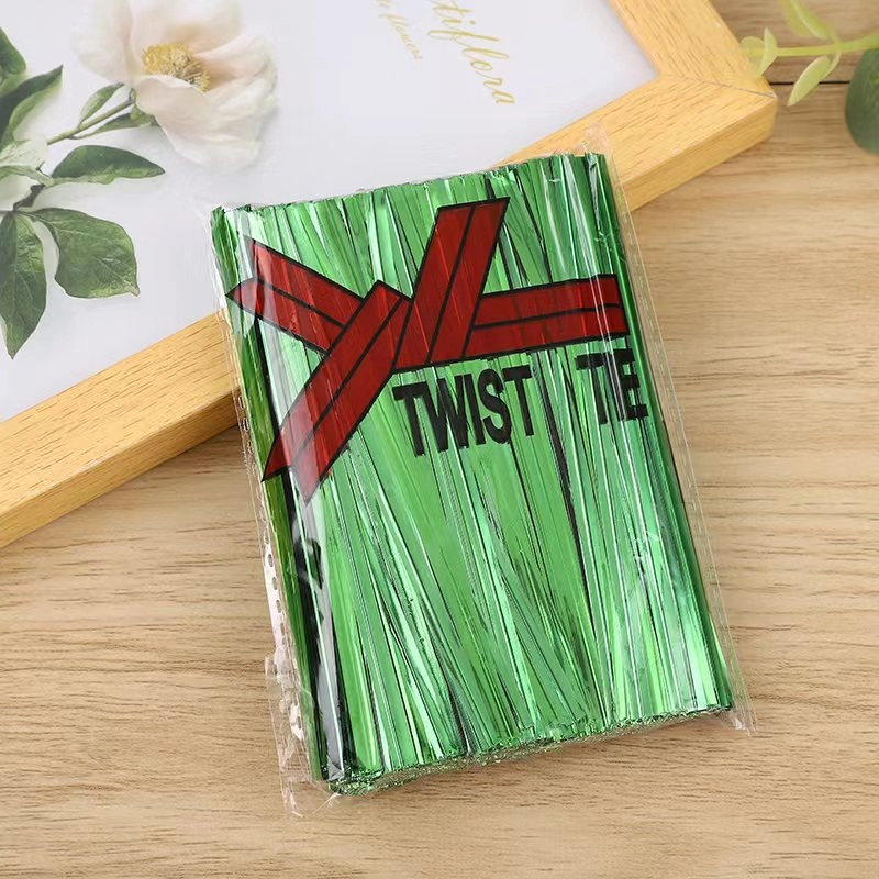 Dây kẽm kim tuyến 4mm Twist Tie bó 800 sợi ảnh 13
