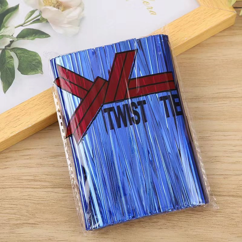 Dây kẽm kim tuyến 4mm Twist Tie bó 800 sợi ảnh 15