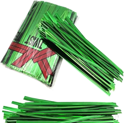 Dây kẽm kim tuyến 4mm Twist Tie bó 800 sợi ảnh 4