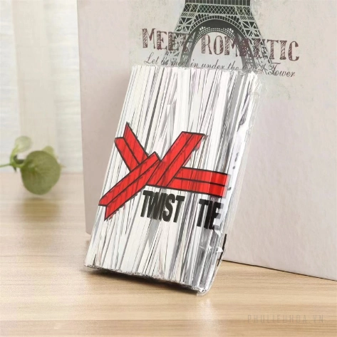 Dây kẽm kim tuyến 4mm Twist Tie bó 800 sợi ảnh 10