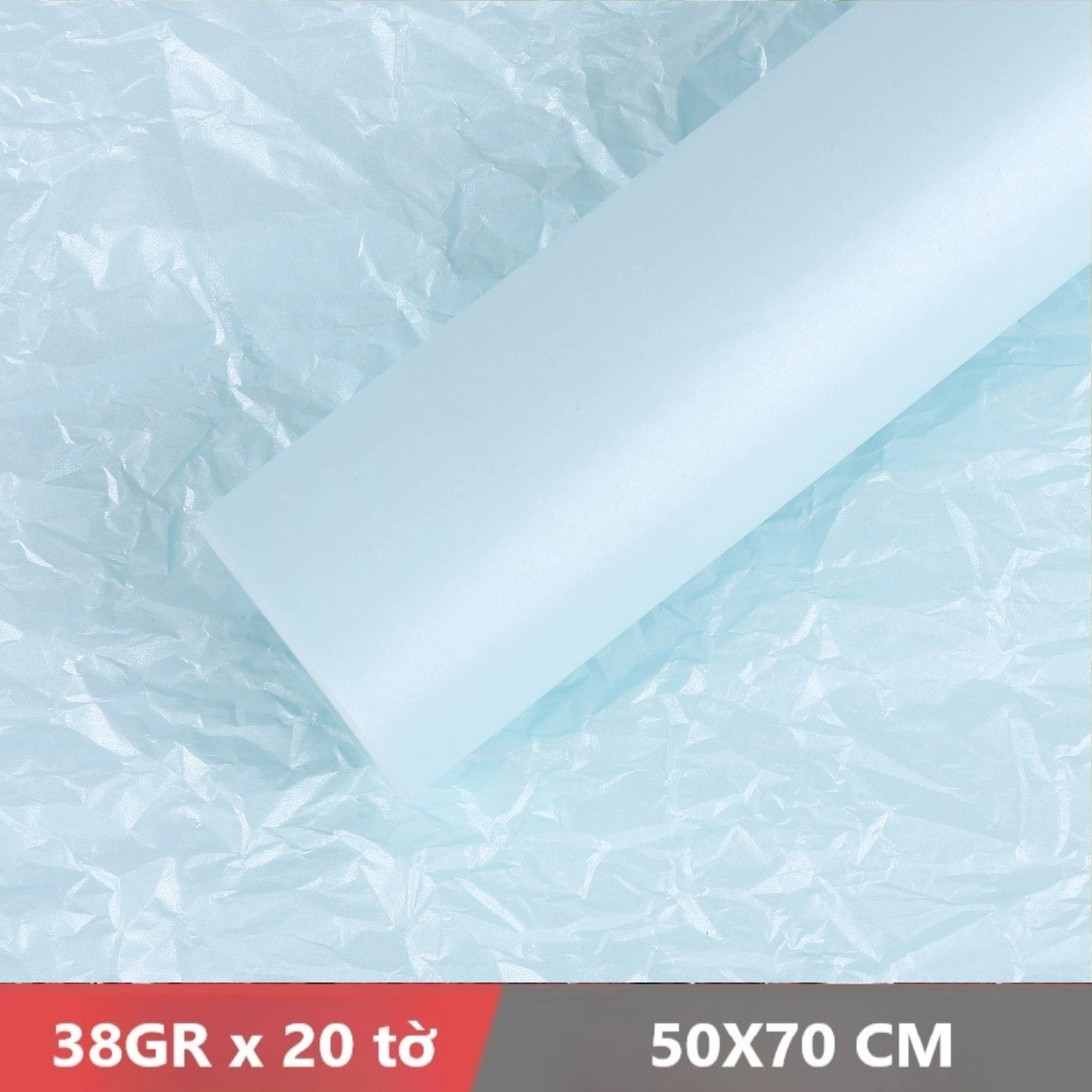 Giấy nến, giấy mếch sydney bó hoa gói quà màu ngọc trai xấp 20 tờ 50x75  ảnh 39