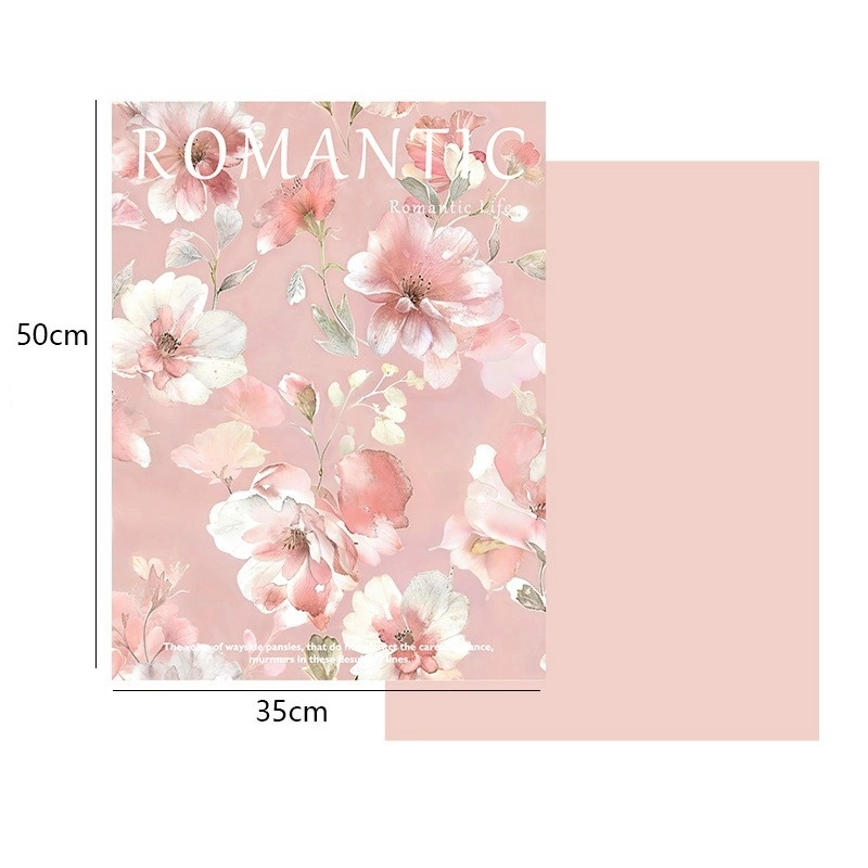 Giấy lót gói hoa sơn dầu hoạ tiết in chữ khổ 35x50cm xấp 10 tờ
ảnh 10