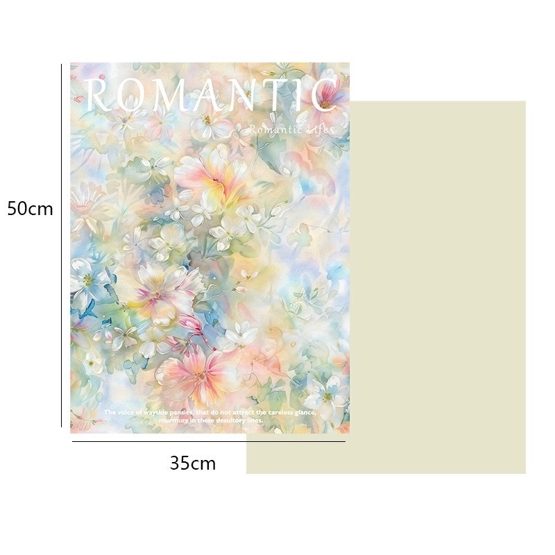 Giấy lót gói hoa sơn dầu hoạ tiết in chữ khổ 35x50cm xấp 10 tờ
ảnh 11