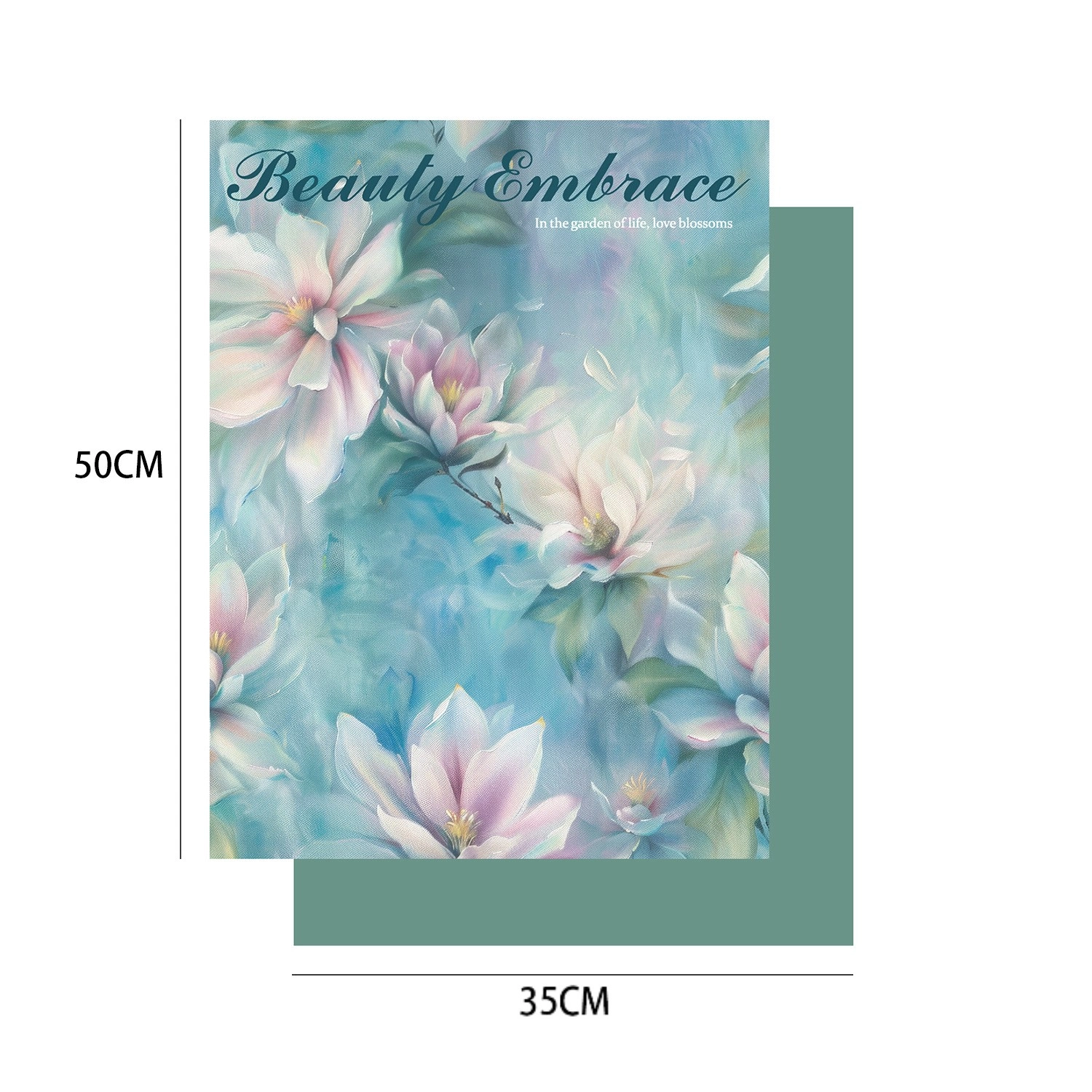 Giấy lót gói hoa sơn dầu hoạ tiết in chữ khổ 35x50cm xấp 10 tờ
ảnh 13