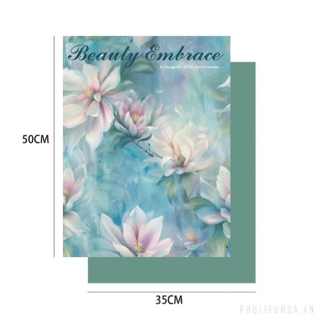 Giấy lót gói hoa sơn dầu hoạ tiết in chữ khổ 35x50cm xấp 10 tờ
ảnh 13