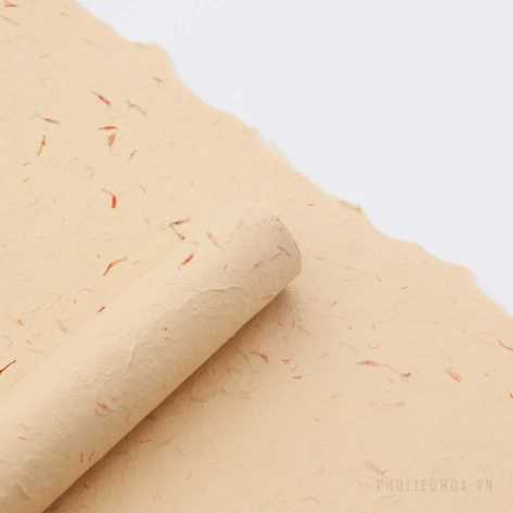 Giấy Kraft ép sợi bông sợi xé tay túi 5 tờ 40 x 55 - Họa tiết nhụy họa ảnh 13
