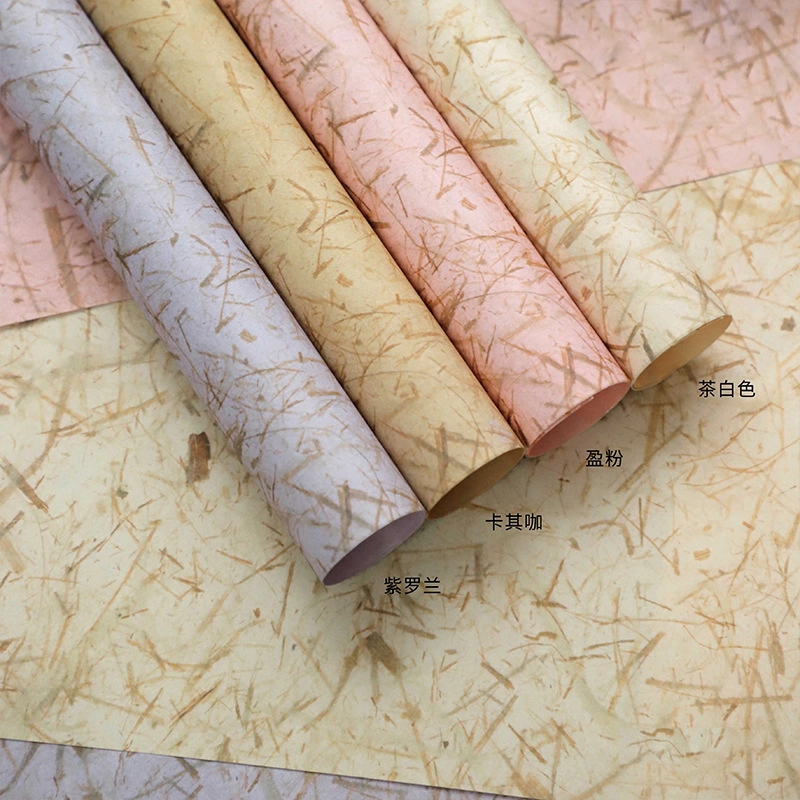 Giấy Kraft cứng xé tay túi 5 tờ 33 x 49 họa tiết cỏ úa ảnh 8