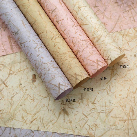 Giấy Kraft cứng xé tay túi 5 tờ 33 x 49 họa tiết cỏ úa ảnh 8