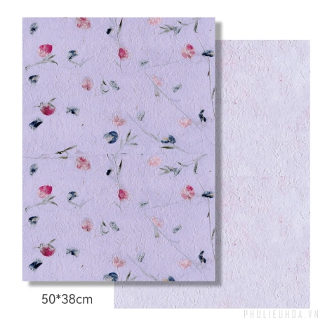 Giấy lót gói hoa họa tiết đồng nhất khổ 37x50cm xấp 10 tờ ảnh 10