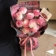 Giấy lót họa tiết hoa hồng đỏ xấp 10 tờ 35x50 Valentine's Day ảnh 3