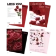 Giấy lót họa tiết hoa hồng đỏ xấp 10 tờ 35x50 Valentine's Day ảnh 1