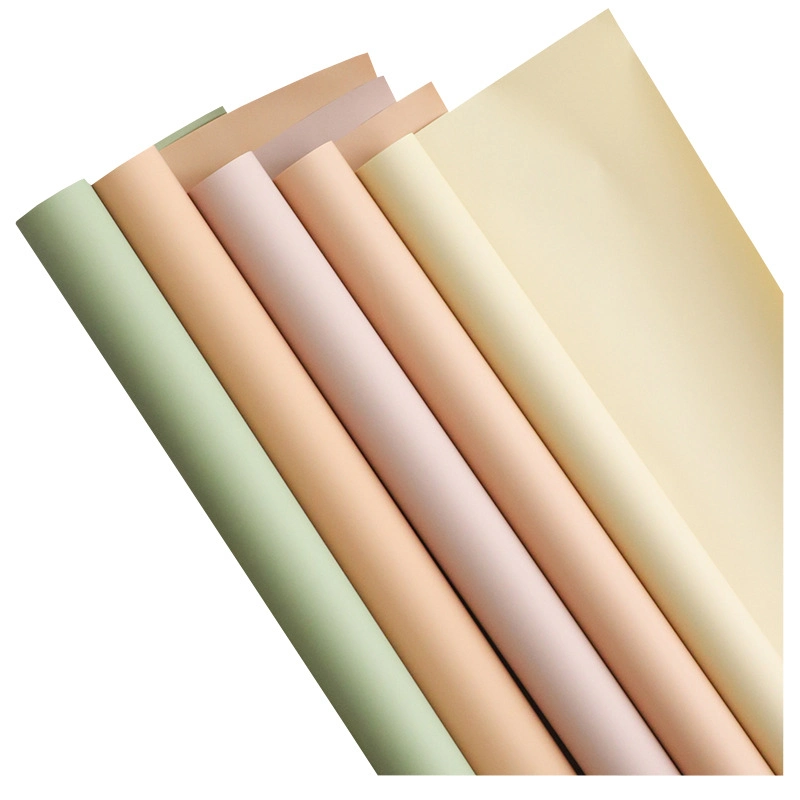 Cuộn 10yard giấy kraft 80gsm gói hoa mỹ thuật không thấm nước ảnh 2