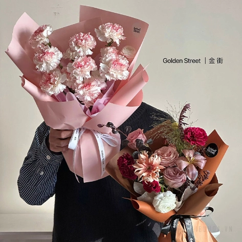 Cuộn 10yard giấy kraft 80gsm gói hoa mỹ thuật không thấm nước ảnh 7