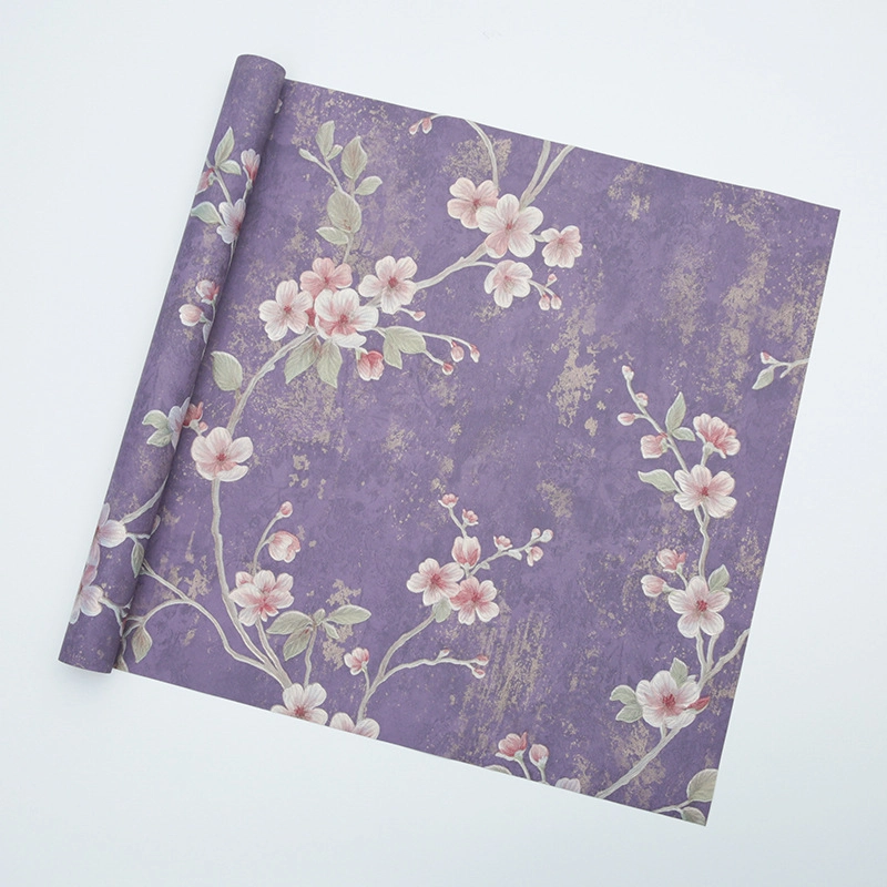 Giấy họa tiết dập nổi cánh hoa đào xấp 10 tờ ảnh 18