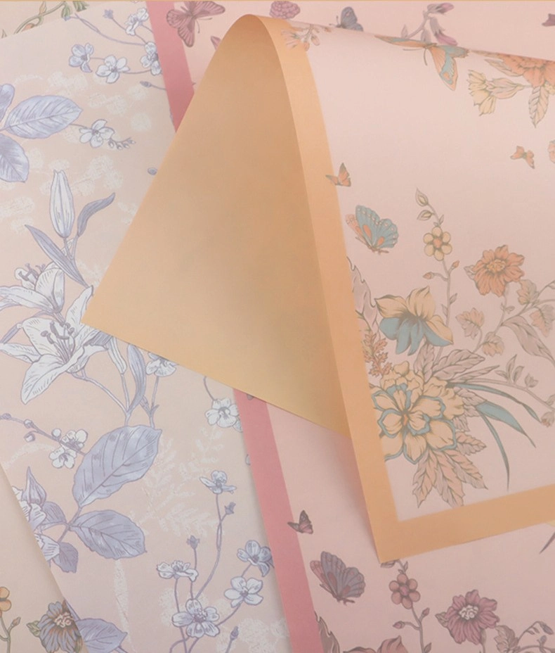 Giấy kraft lót gói hoa gam pastel xấp 10 tờ  35x50cm ảnh 2