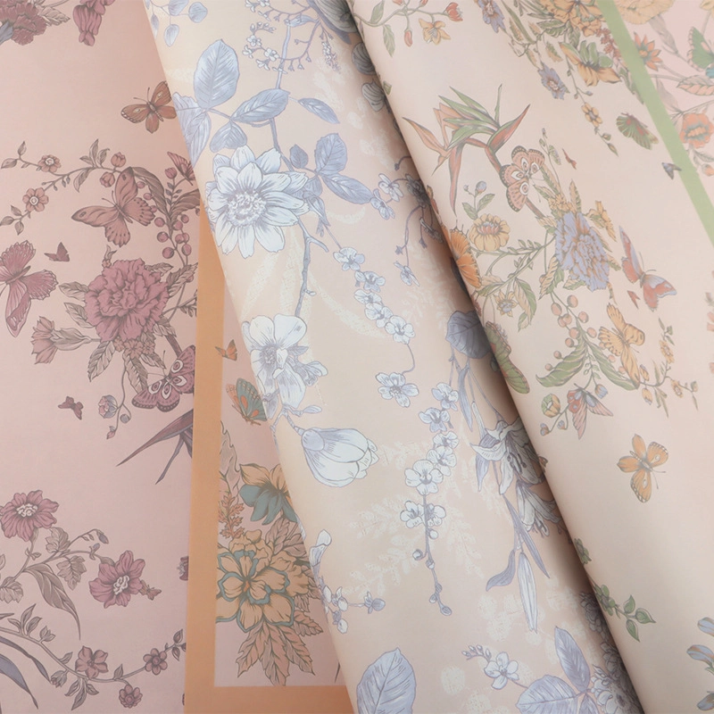 Giấy kraft lót gói hoa gam pastel xấp 10 tờ  35x50cm ảnh 3