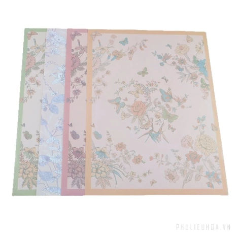 Giấy kraft lót gói hoa gam pastel xấp 10 tờ  35x50cm ảnh 4