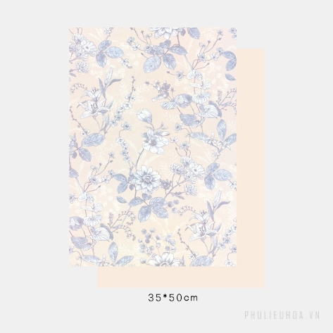 Giấy kraft lót gói hoa gam pastel xấp 10 tờ  35x50cm ảnh 11