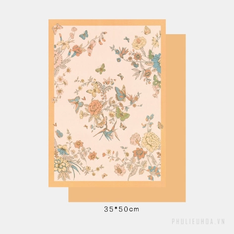 Giấy kraft lót gói hoa gam pastel xấp 10 tờ  35x50cm ảnh 13