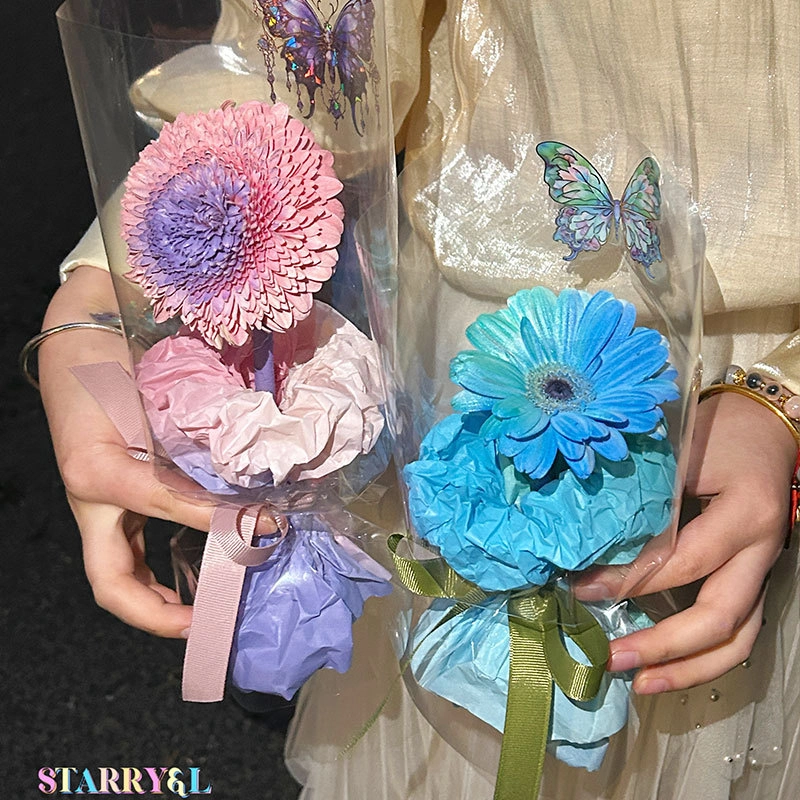 Giấy nến giấy sydney họa tiết loang gradient xấp 20 tờ 50 x 70cm ảnh 5