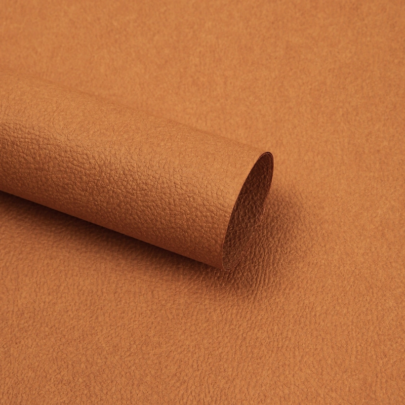 Giấy da PU Sinowrap dập nổi da cừu chất liệu giấy dày, kết cấu cao cấp cuộn 52 x 6yard ảnh 6