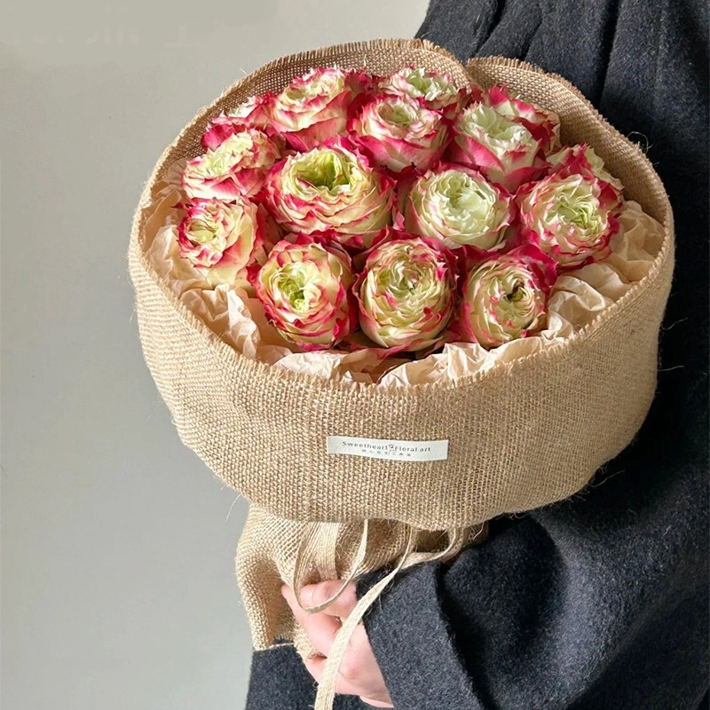 Cuộn vải bố đay dày thô khổ 50 x 5yard ảnh 3