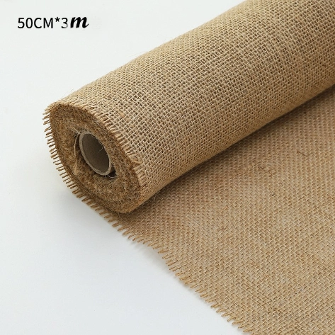 Cuộn vải bố đay dày thô khổ 50 x 5yard ảnh 9