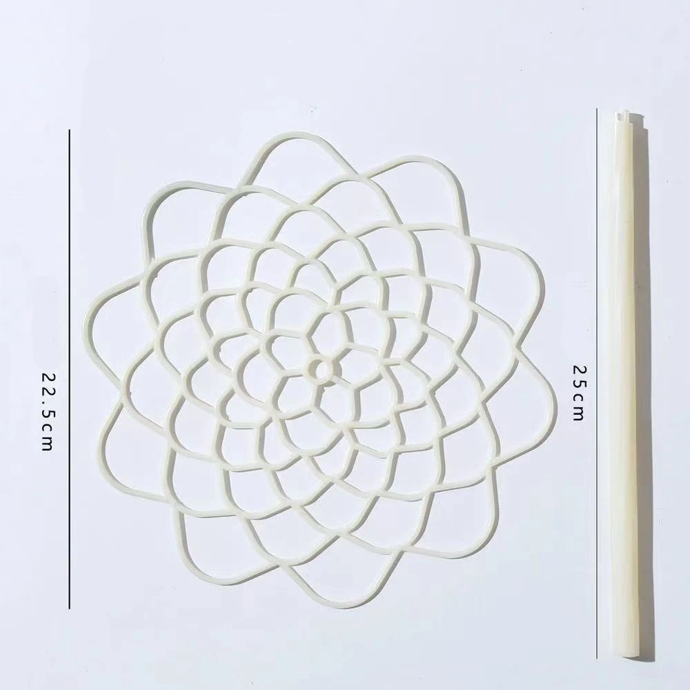 Combo 2 vỉ, cốt nhựa bó hoa tròn size 26cm ảnh 2