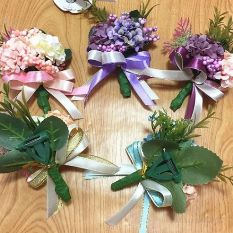 Ghim kẹp cài hoa áo cô dâu chú rể 
 ảnh 9