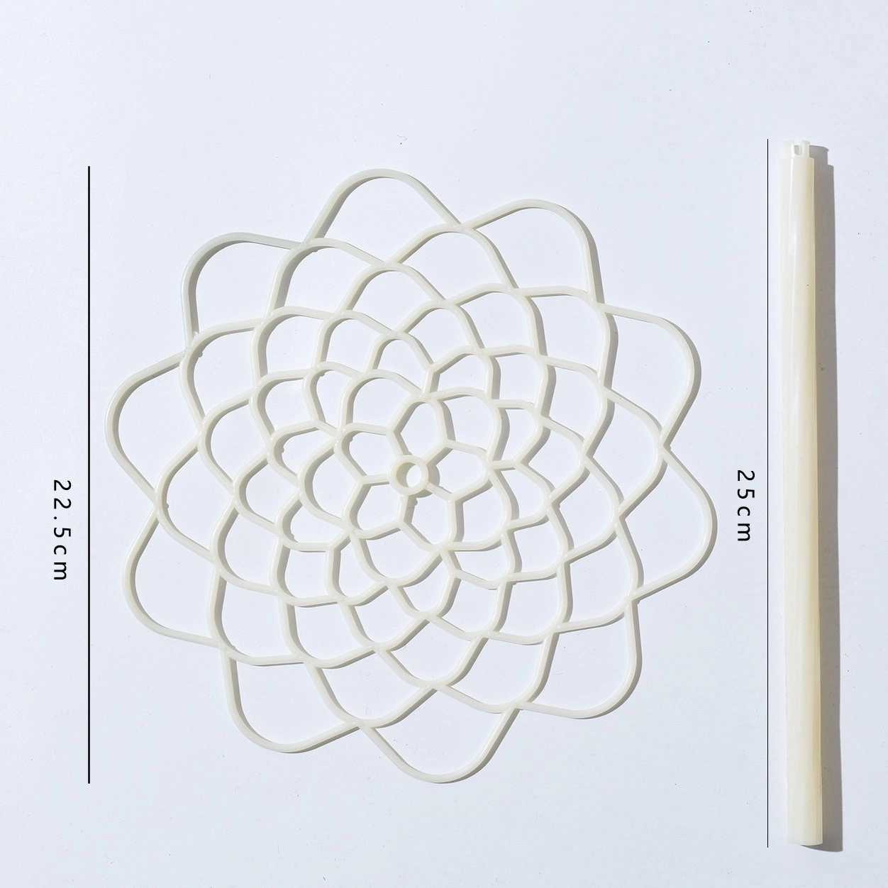 Combo vỉ, cốt nhựa bó hoa tròn size 26cm ảnh 9